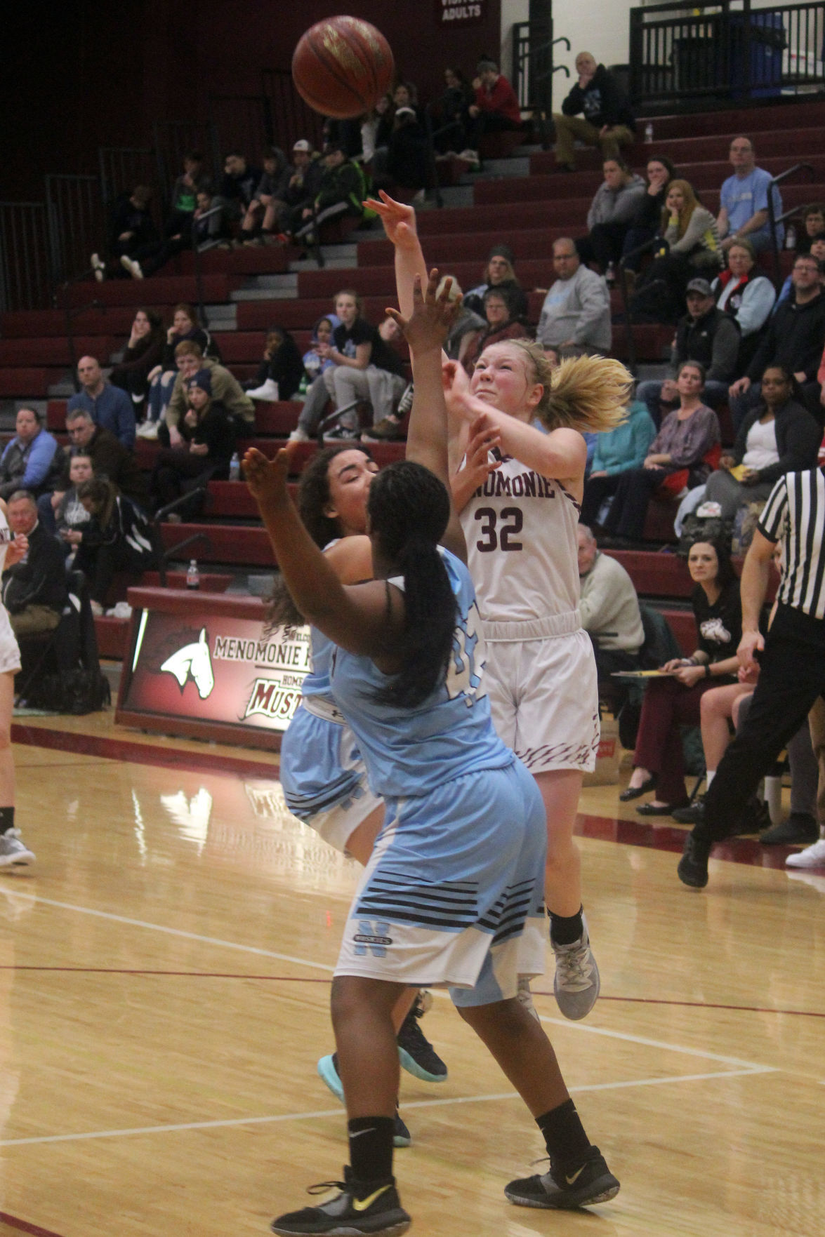 Eau Claire North at Menomonie girls basketball 2-13-20